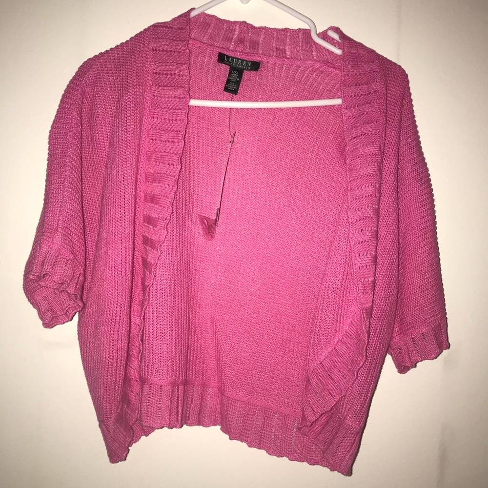 Ralph Lauren cap sleeve sweater